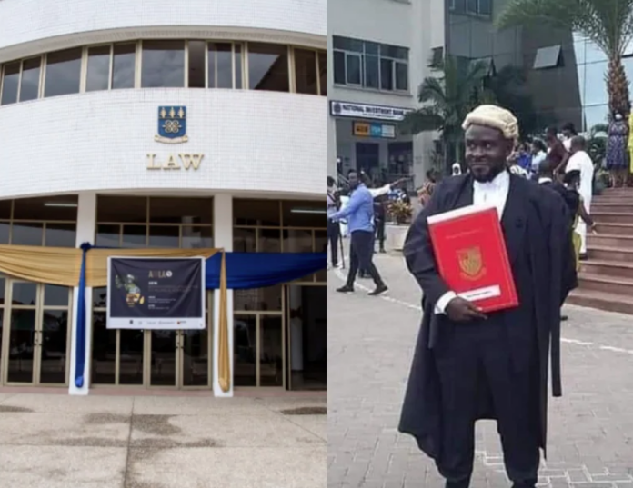 Young man who struggled to see himself through law school dies 1 week after graduating | Adomonline.com