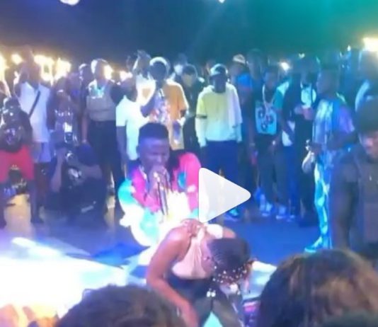 Stonebwoy and Efya at Sandbox Beach Club with Davido