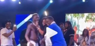 Energy Minister Peter Amewu spotted grinding Shatta Wale's girls at concert