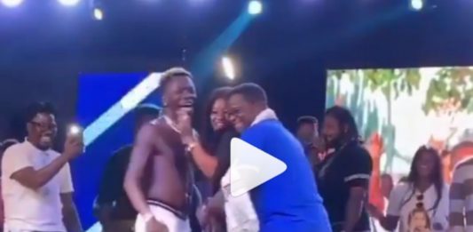 Energy Minister Peter Amewu spotted grinding Shatta Wale's girls at concert