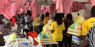 MTN Ghana distributes 250 hampers to Christmas born babies