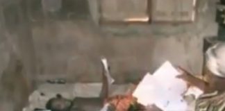 Man paralysed