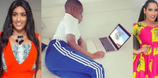 Juliet Ibrahim and son