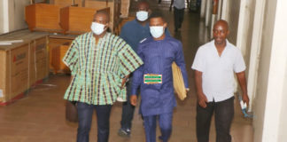Sammy Gyamfi, others arrive at Supreme Court to file NDC petition