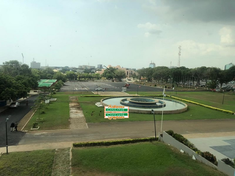 Akufo Addo swearing in at Parliament