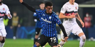 Amad Diallo has played for Atalanta in the Champions League this season