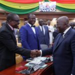 Akufo Addo and Alban Bagbin
