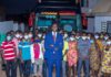 Dr. Adutwum and the 30 students