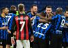 Inter Milan celebrate Christian Eriksen's late winner Image credit: Getty Images
