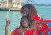 Stonebwoy and his wife, Dr Mrs Louisa Satekla