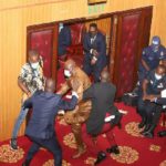 The Asewase MM gave his colleague some punches in the heat of the melee in Parliament