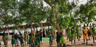 school children