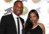 Didier Drogba with wife