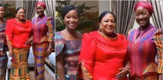 Rebecca Akufo Addo and daughters