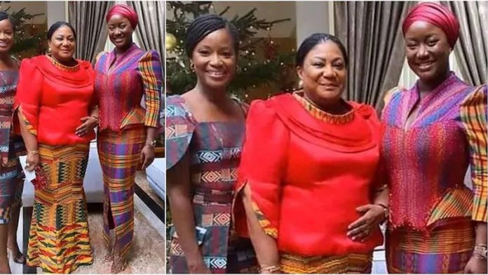 Rebecca Akufo Addo and daughters
