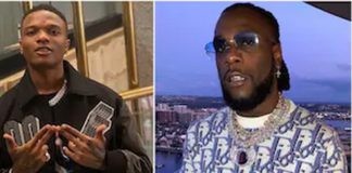 Burna Boy, Wizkid hang out