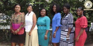 L-R: Leticia Ohene-Asiedu; Elizabeth Amponsah; Patricia Martey; Victoria Adobea Guerrieri ; Cynthia Asantewaa & Priscilla Nyarku