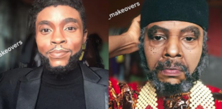 Makeup artiste transforms herself to Chadwick Boseman, Tiwa Savage, Davido, others