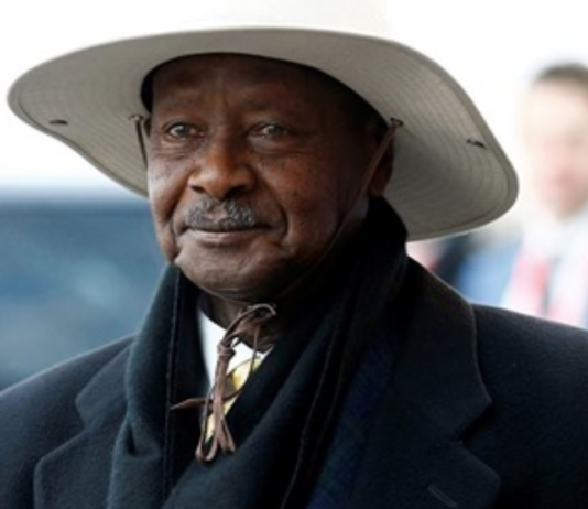Uganda's longtime leader Yoweri Museveni