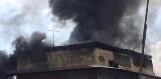 Kumasi Central market fire