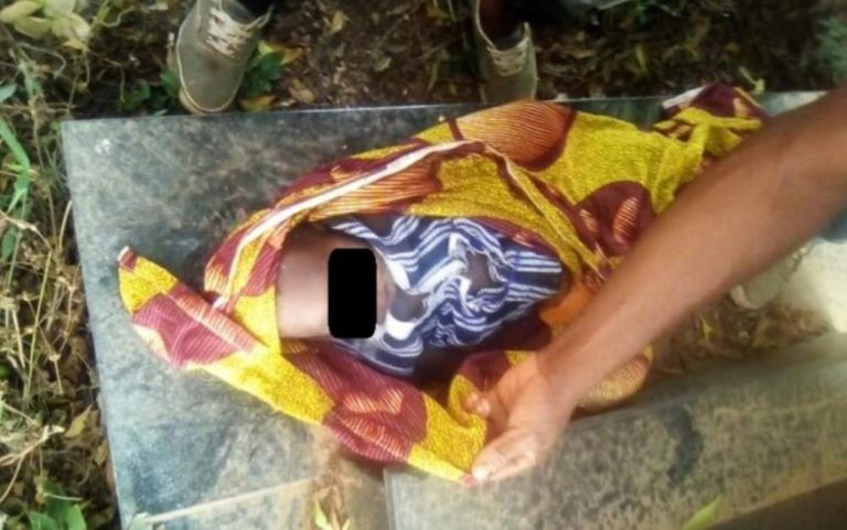 Angry residents hit street over death of two-year-old boy