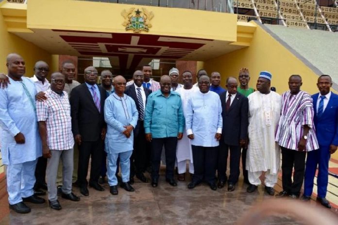 akufo addoa and some of his ministers