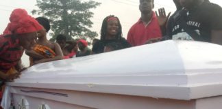 Police Constable Eugene Yelnona funeral
