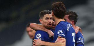 Chelsea's Italian midfielder Jorginho (C) Image credit: Getty Images