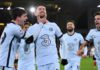 Jorginho (2nd L) celebrates Image credit: Getty Images