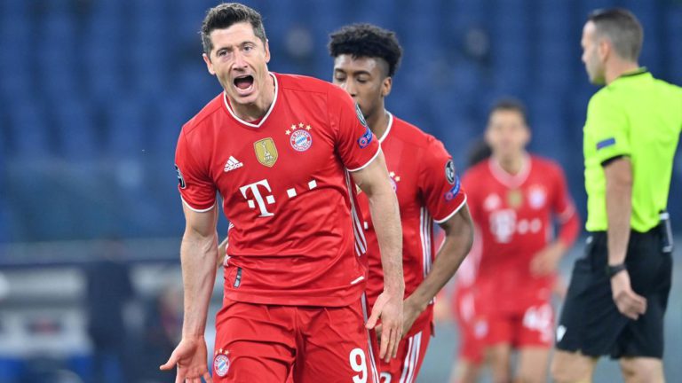 UCL: Bayern Munich put four past Lazio in first leg