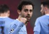 Bernardo Silva celebrates scoring for Manchester City Image credit: Getty Images