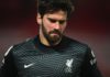 Alisson Becker Image credit: Getty Images