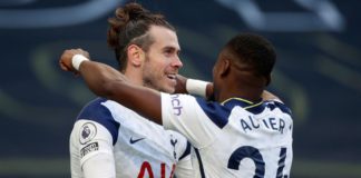 Tottenham Hotspur's Welsh striker Gareth Bale (L Image credit: Getty Images