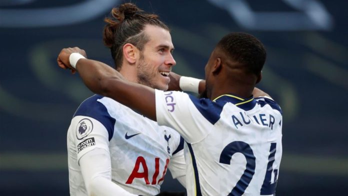 Tottenham Hotspur's Welsh striker Gareth Bale (L Image credit: Getty Images