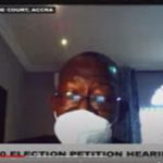 Witness Rojo Mettle-Nunoo is appearing via video link