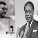 The late Jerry John Rawlings and Kwame Nkrumah