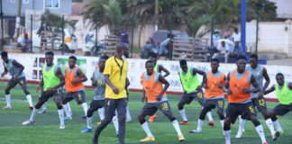 CK Akonnor lead players to train