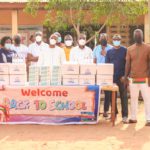 Botweburg donates Covid-19 protective items to Nii Sowah Din schools