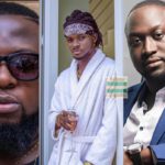 L-R: Guru, Kuami Eugene and Richie Mensah
