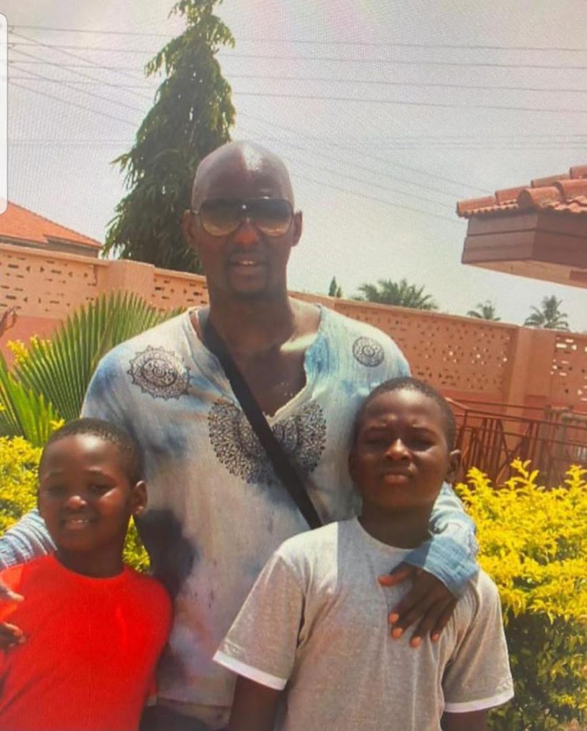 Kalsoume Sinare scatters internet with rare photo of hubby, sons 59