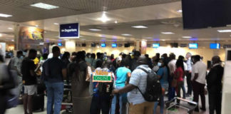 Passengers stranded at Airport as staff withdraw services