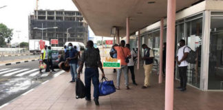 Passengers stranded at Airport as staff withdraw services