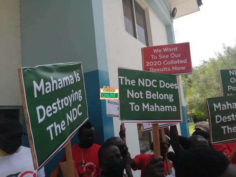 NDC pressure group protest over pink sheets