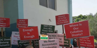 NDC pressure group protest over pink sheets