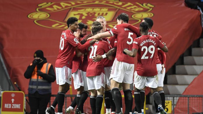 Manchester United celebrate Image credit: Getty Images