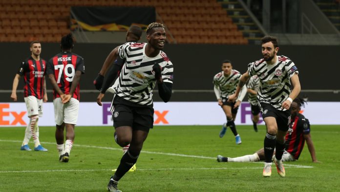 Paul Pogba of Manchester United celebrates Image credit: Getty Images