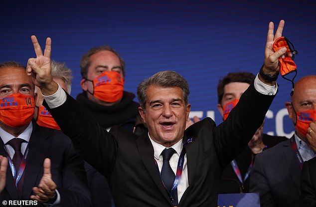 Joan Laporta Image credit: Getty Images