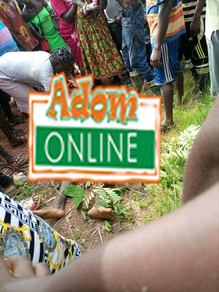 man slips and dies in galamsey pit