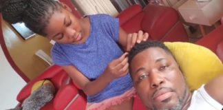 A Plus and daughter Akua