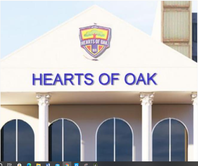 How Hearts of Oak club secretariat would look like